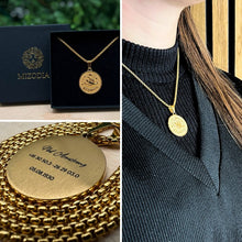 Charger l'image dans la galerie, Chaîne de signe astrologique personnalisée - Coffret cadeau